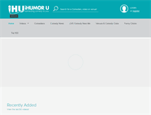 Tablet Screenshot of ihumoru.com